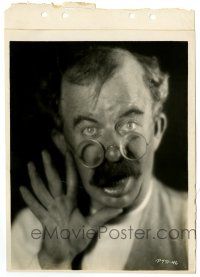 2d247 CHESTER CONKLIN 8x11 key book still '20s super close up of the wacky comedian yelling!