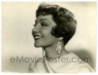2d261 CLAUDETTE COLBERT 7x9.5 still '30s introducing the new Rag Tag Bob haircut to Hollywood!