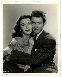 2d268 COME LIVE WITH ME deluxe 8x10 still '41 James Stewart & Hedy Lamarr by Clarence Sinclair Bull