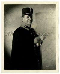 2d284 DAYBREAK deluxe 8x10 still '31 portrait of Glenn Tryon in uniform by Clarence Sinclair Bull!