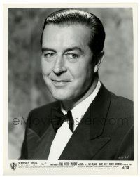 2d299 DIAL M FOR MURDER 8x10.25 still '54 Hitchcock, head & shoulders portrait of Ray Milland!