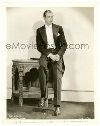2d393 GARY COOPER 8x10.25 still '35 portrait of the leading man wearing tuxedo from Peter Ibbetson!