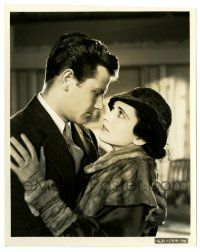 2d409 GIRLS ABOUT TOWN deluxe 8x10 still '31 c/u of Joel McCrea beautiful gold digger Kay Francis!