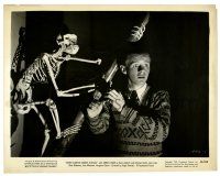 2d452 HENRY ALDRICH HAUNTS A HOUSE 8x10.25 still '43 wacky c/u of Charles Smith & creepy skeleton!