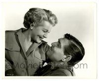 2d466 HOMECOMING deluxe 8.25x10 still '48 romantic c/u of Clark Gable & sexy smiling Lana Turner!