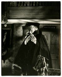 2d472 HOUSE THAT DRIPPED BLOOD deluxe 8x10 still '71 c/u of vampire Jon Pertwee with wires showing!