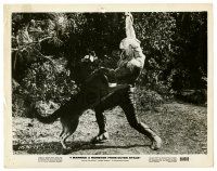 2d477 I MARRIED A MONSTER FROM OUTER SPACE 8x10.25 still '58 great image of dog attacking monster!