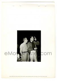 2d507 JAMAICA RUN candid 8x11 key book still '53 Ray Milland gets directing advice from Foster!