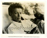 2d536 KATHARINE HEPBURN 8.25x10 still R59 pensive portrait from African Queen used 7 years later!
