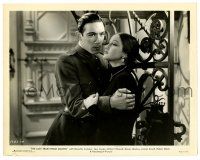 2d563 LAST TRAIN FROM MADRID 8x10.25 still '37 great c/u of Dorothy Lamour & young Anthony Quinn!