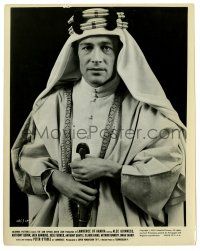 2d566 LAWRENCE OF ARABIA 8x10.25 still '63 great close up of Peter O'Toole in full costume!