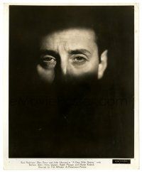 2d606 MAD DOCTOR 8.25x10 still '40 cool close up of Basil Rathbone's eyes in the shadows!