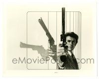 2d610 MAGNUM FORCE 8x10.25 still '73 cool art of Clint Eastwood as Dirty Harry with gun in motion!