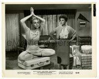 2d633 MARRIAGE-GO-ROUND 8x10.25 still '60 Susan Hayward watches sexy Julie Newmar doing yoga!