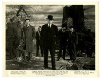 2d650 MINISTRY OF FEAR 8x10.25 still '44 Fritz Lang, Ray Milland looks suspiciously at cops!