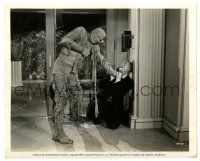 2d667 MUMMY'S GHOST 8x10 still '44 great image of bandaged monster Lon Chaney Jr. choking O'Shea!
