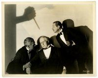 2d672 MYSTERIOUS DR FU MANCHU 8x10 still '29 three men menaced by shadow by Eugene Robert Richee!