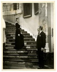 2d683 NOTORIOUS 8x10.25 still '46 Ingrid Bergman w/ Rains who caught her kissing Grant by Longet!