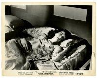 2d705 ONE TOUCH OF VENUS 8x10.25 still '48 sexiest Ava Gardner laying in bed under silk sheets!