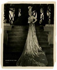 2d763 RED LIGHTS 8x10 still '23 Marie Prevost wearing incredibly long elaborate gown!