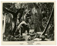 2d775 ROBOT MONSTER 8x10 still '53 this great T-Rex image makes this terrible movie look great!