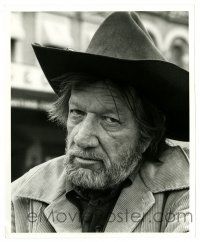 2d814 SHOOTIST 8x10 still '76 great portrait of scruffy Richard Boone, directed by Don Siegel!