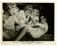 2d054 SOME LIKE IT HOT 8x10.25 still '59 sexy Marilyn Monroe with booze in crowded upper berth!