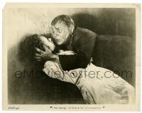 2d864 STREET OF SIN 8x10.25 still '28 wonderful image of Emil Jannings holding dying Fay Wray!