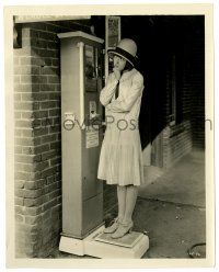 2d880 SYNTHETIC SIN 8x10 still '29 small town actress Colleen Moore weighs herself on scale!