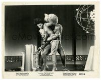 2d903 THIS ISLAND EARTH 8x10.25 still '55 great image of Faith Domergue grabbed by alien!