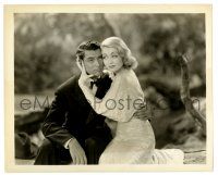 2d919 TOPPER 8.25x10 still '37 wonderful close up of ghosts Cary Grant & pretty Constance Bennett!