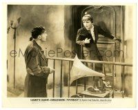 2d924 TOVARICH 8x10.25 still '37 Charles Boyer & Claudette Colbert by cool phonograph!