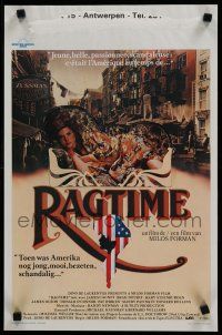 2e725 RAGTIME Belgian '81 James Cagney, Pat O'Brien, different art w/sexy Elizabeth McGovern!