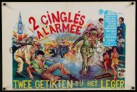 2e731 SERGEANT DEADHEAD Belgian '65 Frankie Avalon, Deborah Walley, Buster Keaton!