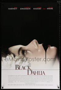 2e062 BLACK DAHLIA DS Canadian 1sh '06 Brian De Palma directed, Josh Hartnett, Scarlett Johansson