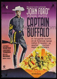2e533 SERGEANT RUTLEDGE Danish '60 John Ford surpasses greatness than won him 4 Academy Awards!