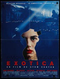 2e586 EXOTICA French 23x32 '95 Atom Egoyan directed, Canadian nightclub sex, sexy stripper!