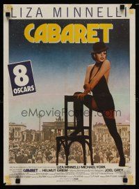 2e620 CABARET French 15x21 R70s Liza Minnelli sings & dances in Nazi Germany!