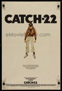 2e621 CATCH 22 French 15x21 '70 directed by Mike Nichols, based on the novel by Joseph Heller!