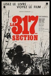 2e639 LA 317EME SECTION French 15x21 '65 Pierre Schoendoerffer's The 317th Division, Vietnam War!