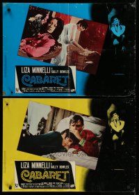 2e226 CABARET set of 4 Italian photobustas R78 Liza Minnelli sings in Nazi Germany, Bob Fosse!