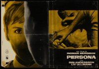 2e220 PERSONA Italian photobusta '66 Liv Ullmann & Bibi Andersson, Bergman classic!