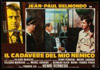 2e217 BODY OF MY ENEMY Italian photobusta '77 Belmondo, Henri Verneuil's Le corps de mon ennemi!