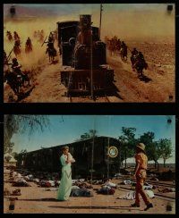 2e213 NORTH WEST FRONTIER set of 4 Italian stills '60 Lauren Bacall & Kenneth More,Flame Over India