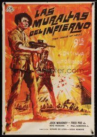 2e139 WALLS OF HELL Spanish '65 Intramuros, jungles of Southeast Asia, exploding fortress art!