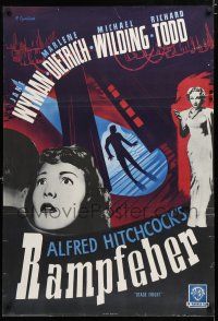 2e197 STAGE FRIGHT Swedish R60 Marlene Dietrich, Jane Wyman, directed by Alfred Hitchcock!