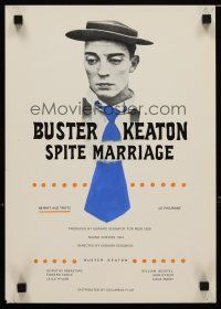 2e031 SPITE MARRIAGE Swiss R74 great image of stone-faced Buster Keaton!