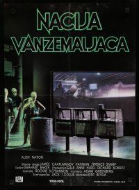 2e425 ALIEN NATION Yugoslavian 18x24 '88 James Caan, Mandy Patinkin, Terence Stamp, sci-fi!