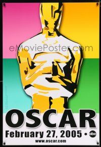 2f019 77th ANNUAL ACADEMY AWARDS 1sh '05 77th Annual Academy Awards appearing on ABC TV!
