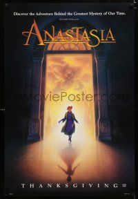 2f066 ANASTASIA style A advance DS 1sh '97 Don Bluth cartoon about the missing Russian princess!